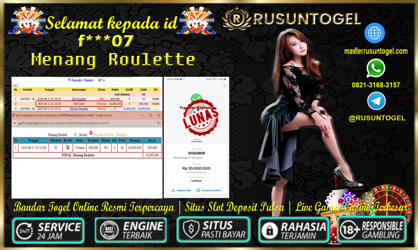 PREDIKSI RUSUNTOGEL